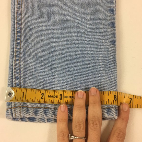 Vintage Levi's 912 Womens Orange Tab Jeans Slim - Picture 11 of 11